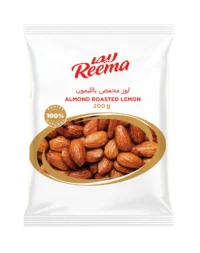 Reema Almond Roasted Lemon, 200g – Front