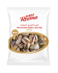 Reema Pistachio Shell Salted, 200g – Front
