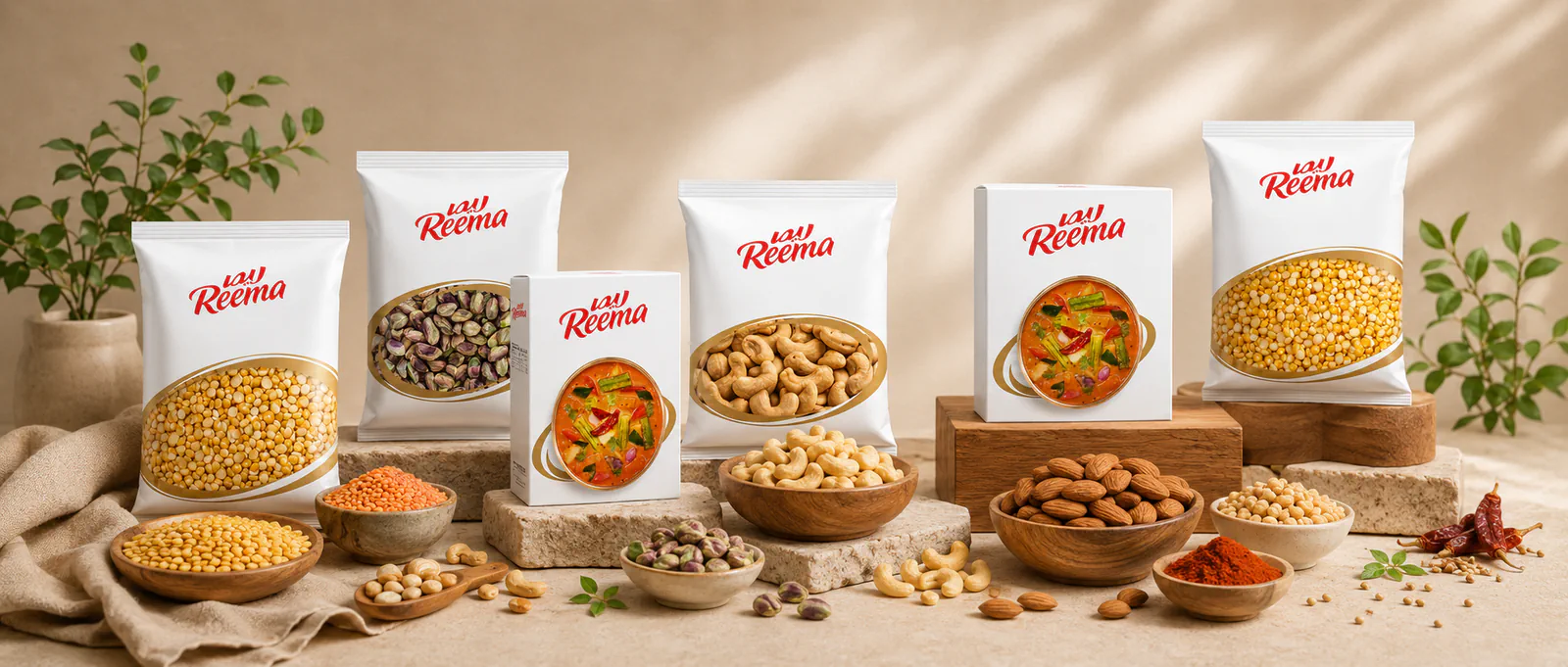 Reema pulses and pantry products